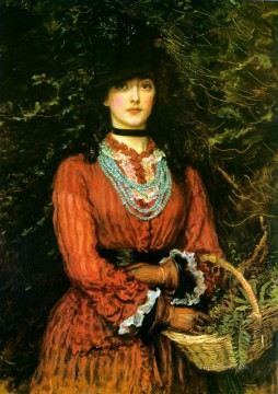 John Everett Millais Painting - Miss Eveleen Tennant Pre Raphaelite John Everett Millais